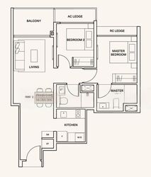 Clavon (D5), Apartment #466907611